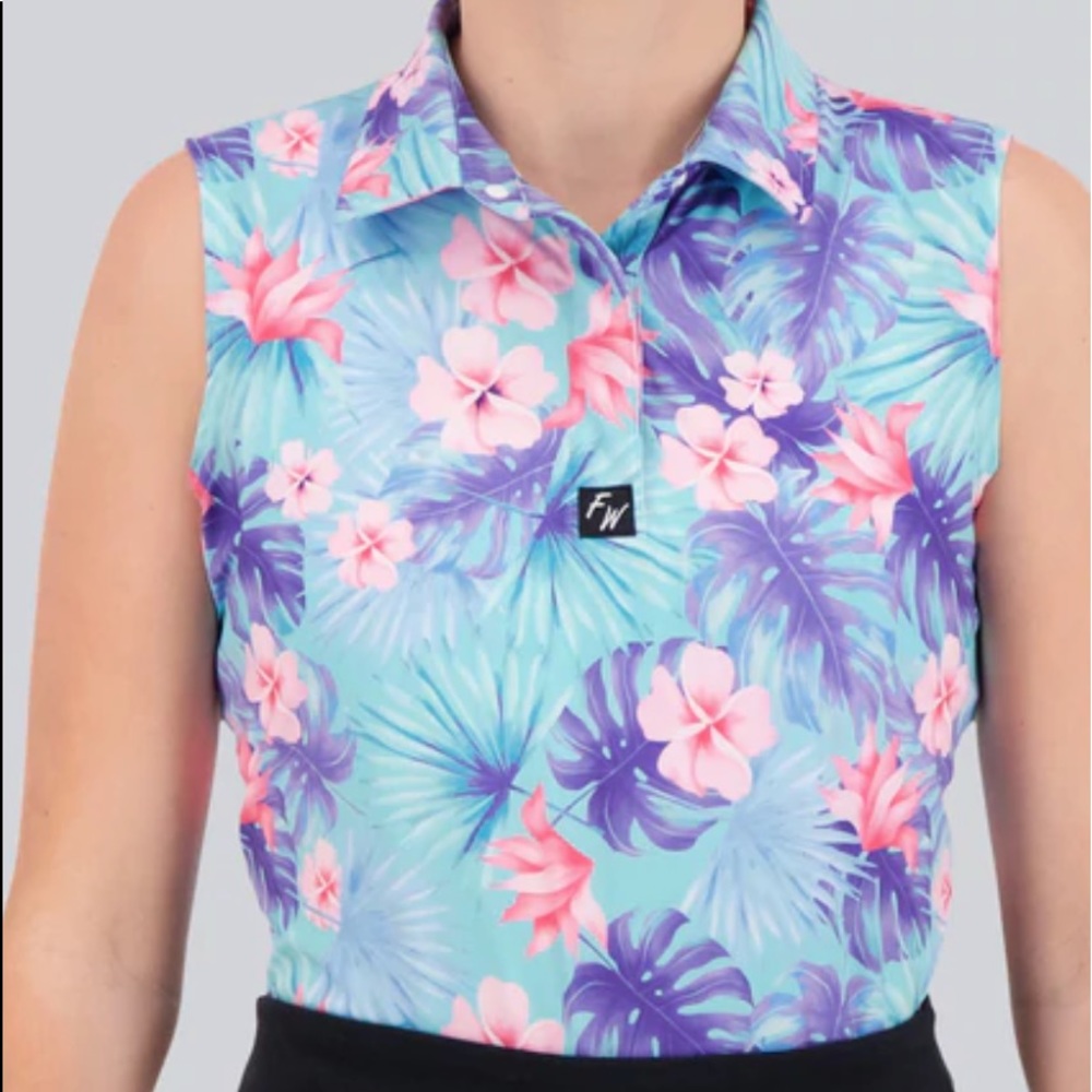 Full wedge golf shirt